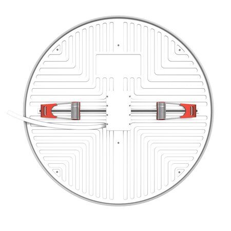 Светильник встраиваемый Gauss Elementary Adjustable Frameless модель FL круг 35W, 3200lm, 4000K, ?223mm, монтаж 55-190, 1/30