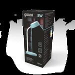 Светильник настольный Gauss Qplus модель GTL602 8W 600lm 4000K 170-265V бирюзовый диммируемый LED